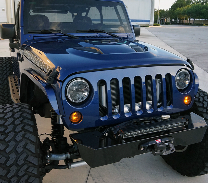 Savvy Aluminum Krawler Lite Base Armor Bundle (Front & Rear Bumpers) - 2007-2018 Jeep JK/JKU