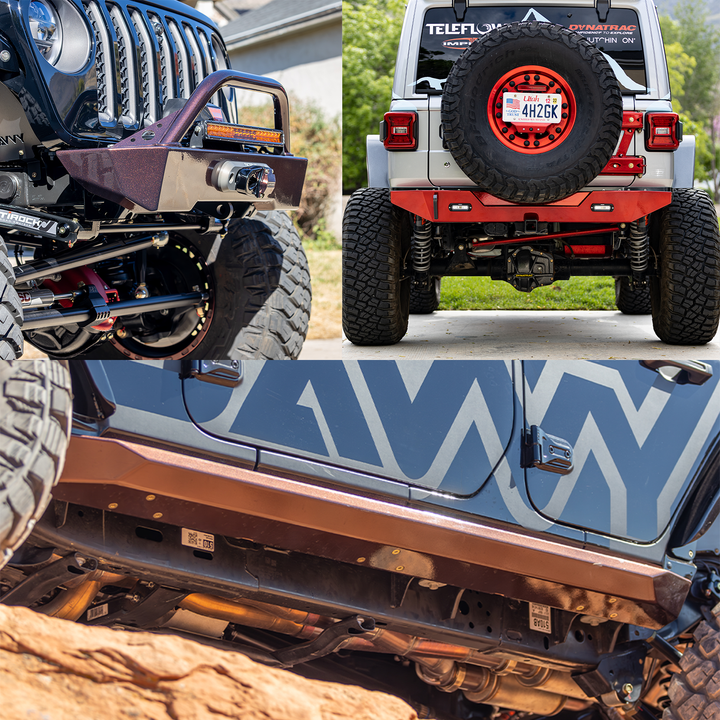 Savvy Aluminum Krawler Lite Essentials Bundle - 2018-2026 Jeep JLU