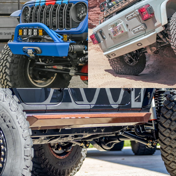 Savvy 6061 Aluminum Legacy Essentials Bundle - 2018-2026 Jeep JLU