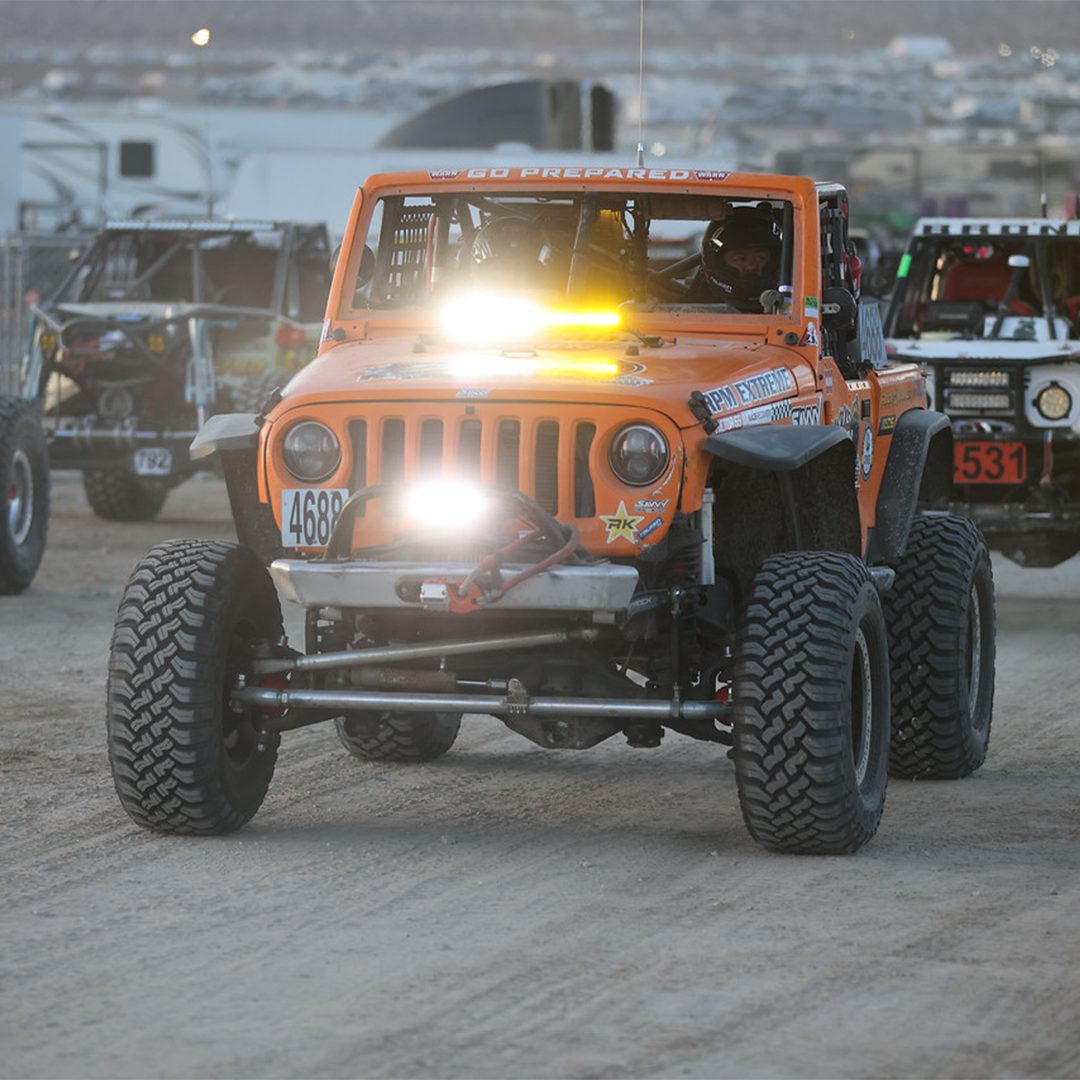 Savvy Front Bumper with Hoop (Legacy 6061 Aluminum) - 2007-2018 Jeep JK/JKU
