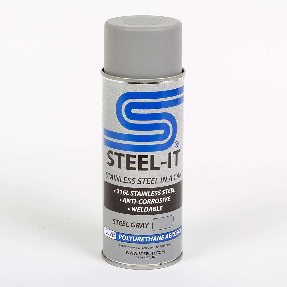 TMR Customs Steel-It Polyurethane Aerosol Paint - STEEL GRAY 1002D 1002D