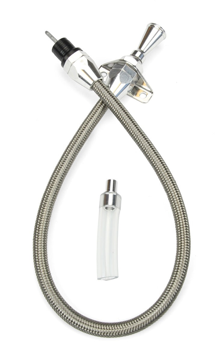 Lokar Hi-Tech Flexible Braided Stainless Transmission Dipstick for 4L60E