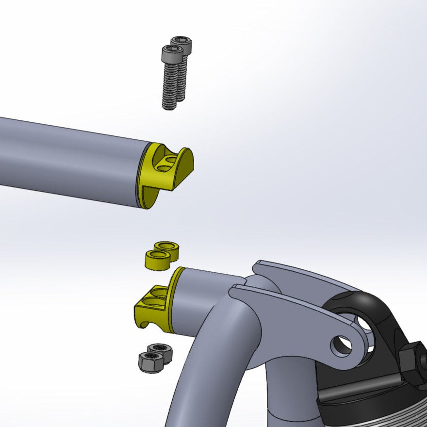 TMR Customs "Stubby" Tube Connector