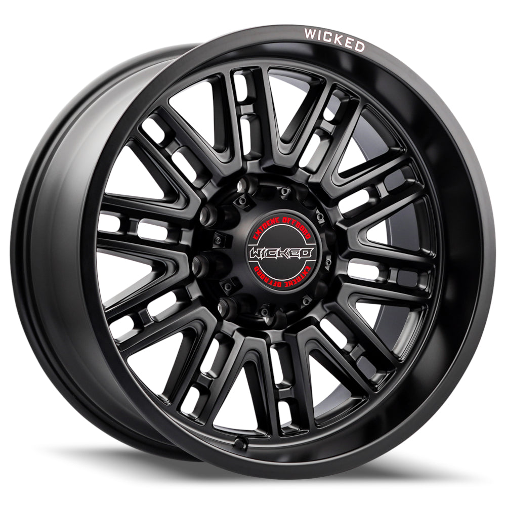 Wicked Offroad W937 | 20x10 | 8 On 170 | Offset -19 | Satin Black | SKU W937200867-19MB