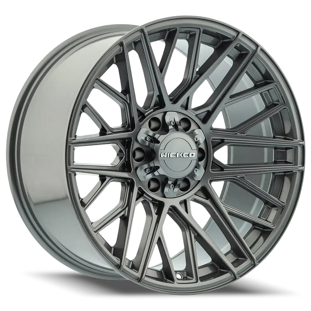 Wicked Offroad W945 | 20x10 | 5 On 127/139.7 | Offset -18 | Gunmetal | SKU W945200050-18G