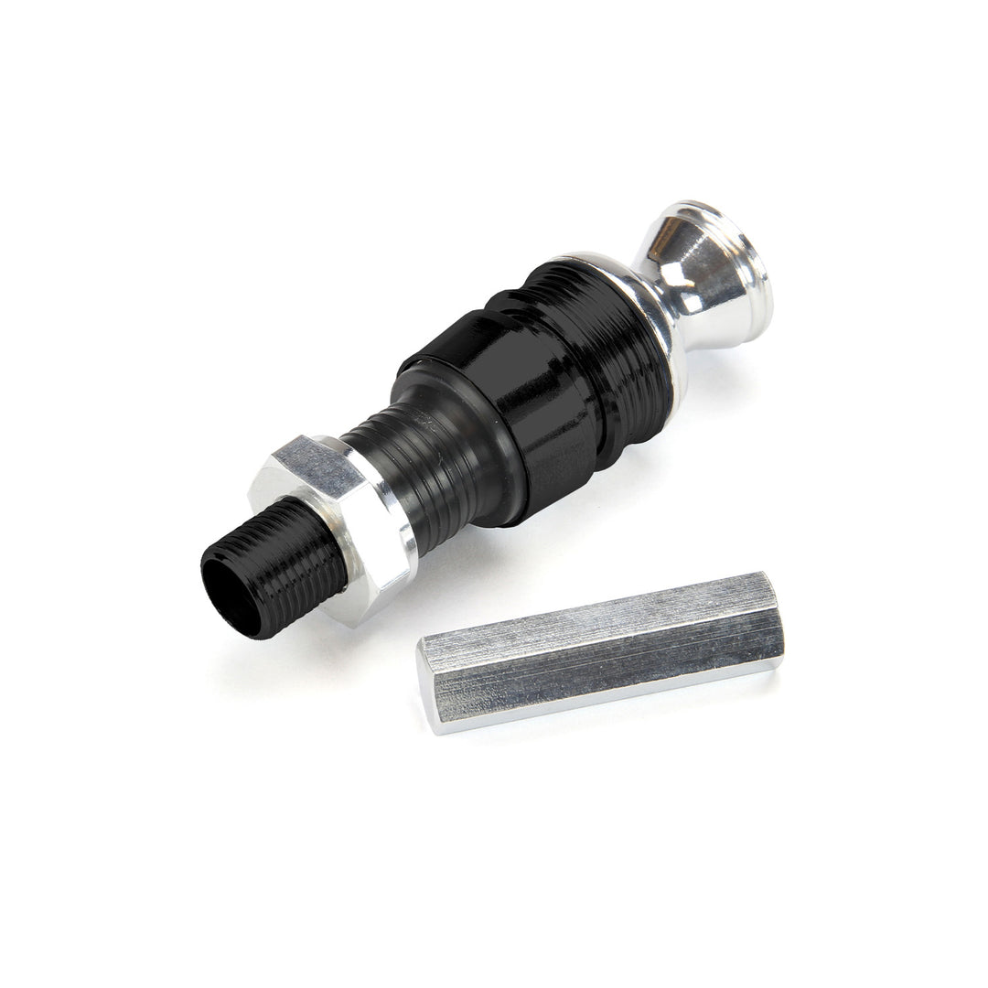 Lokar Anchor-Tight Locking Black Spare Transmission Dipstick for 700-R4