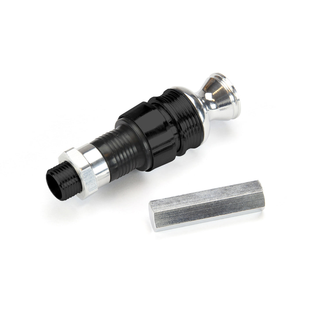 Lokar Anchor-Tight Locking Black Spare Transmission Dipstick for TH-350/400