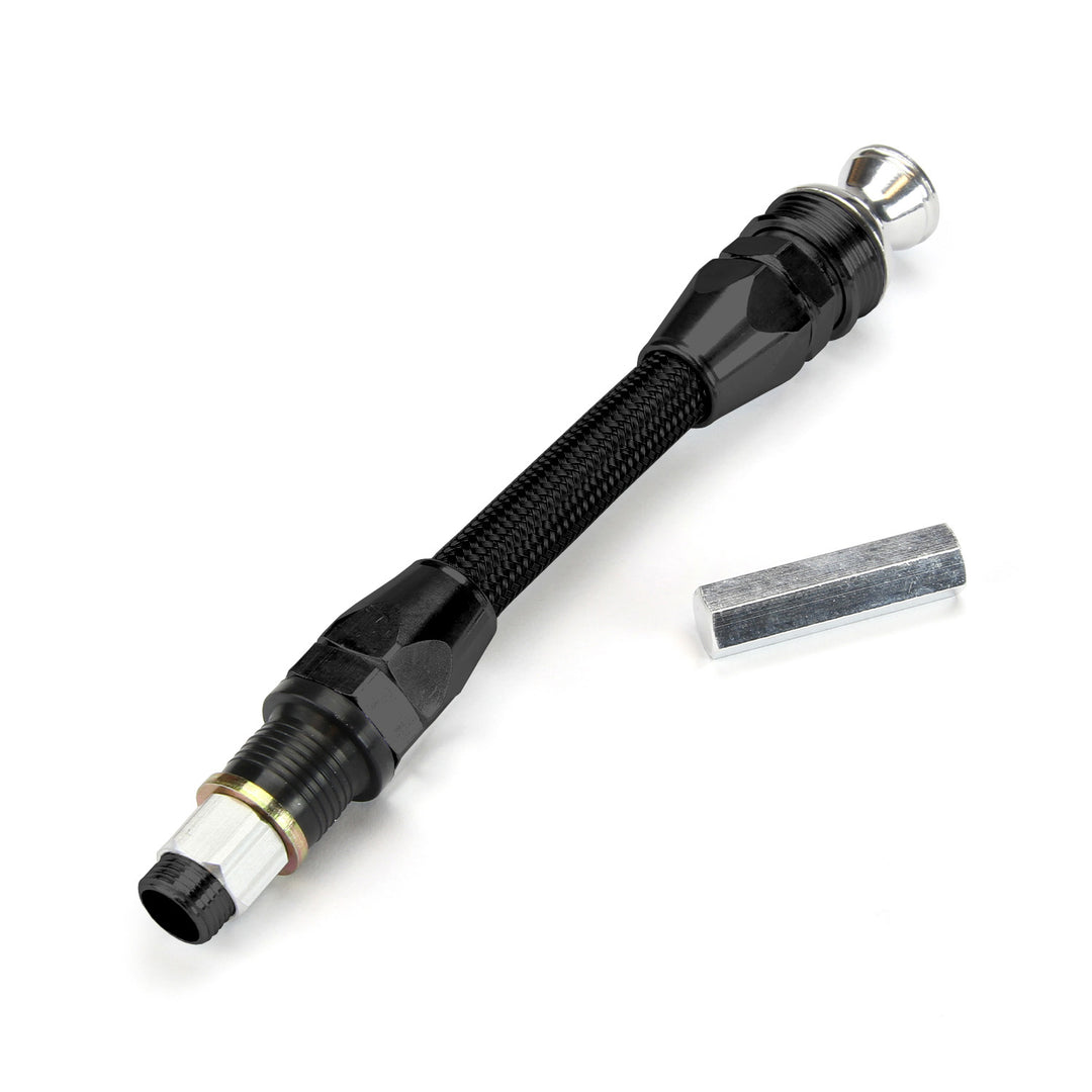 Lokar Anchor-Tight Locking Black Spare Transmission Dipstick for 4L80E