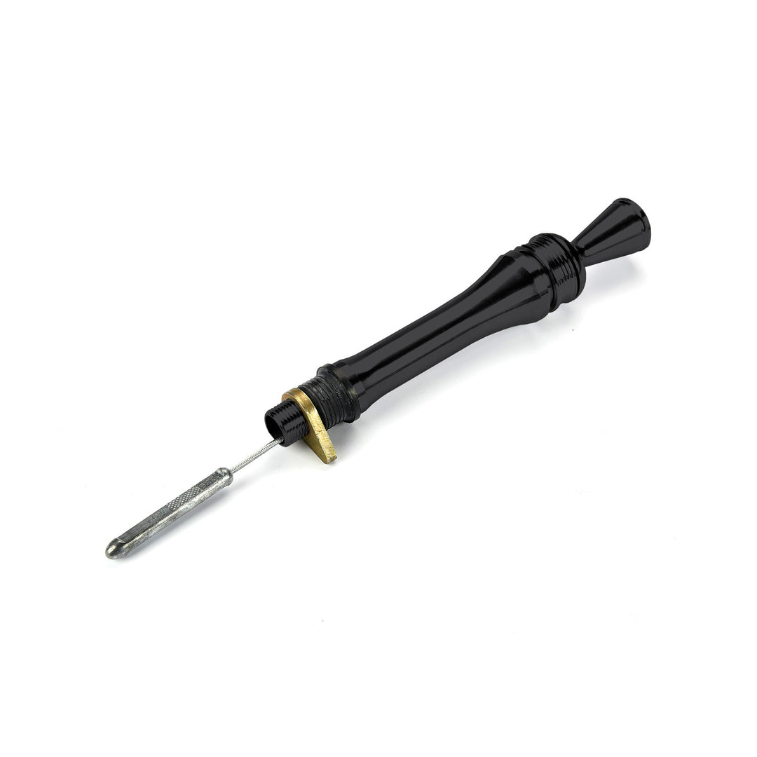 Lokar Anchor-Tight Locking Black Direct Mount Transmission Dipstick for C-6