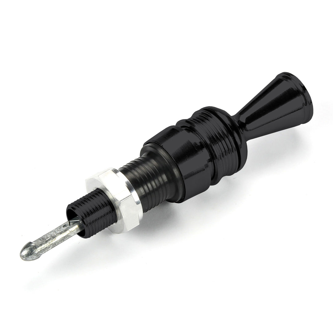 Lokar Anchor-Tight Locking Black Direct Mount Transmission Dipstick for 700-R4