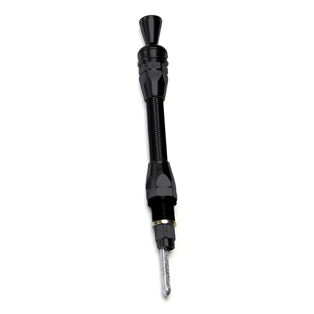 Lokar Anchor-Tight Locking Black Direct Mount Transmission Dipstick for 4L80E