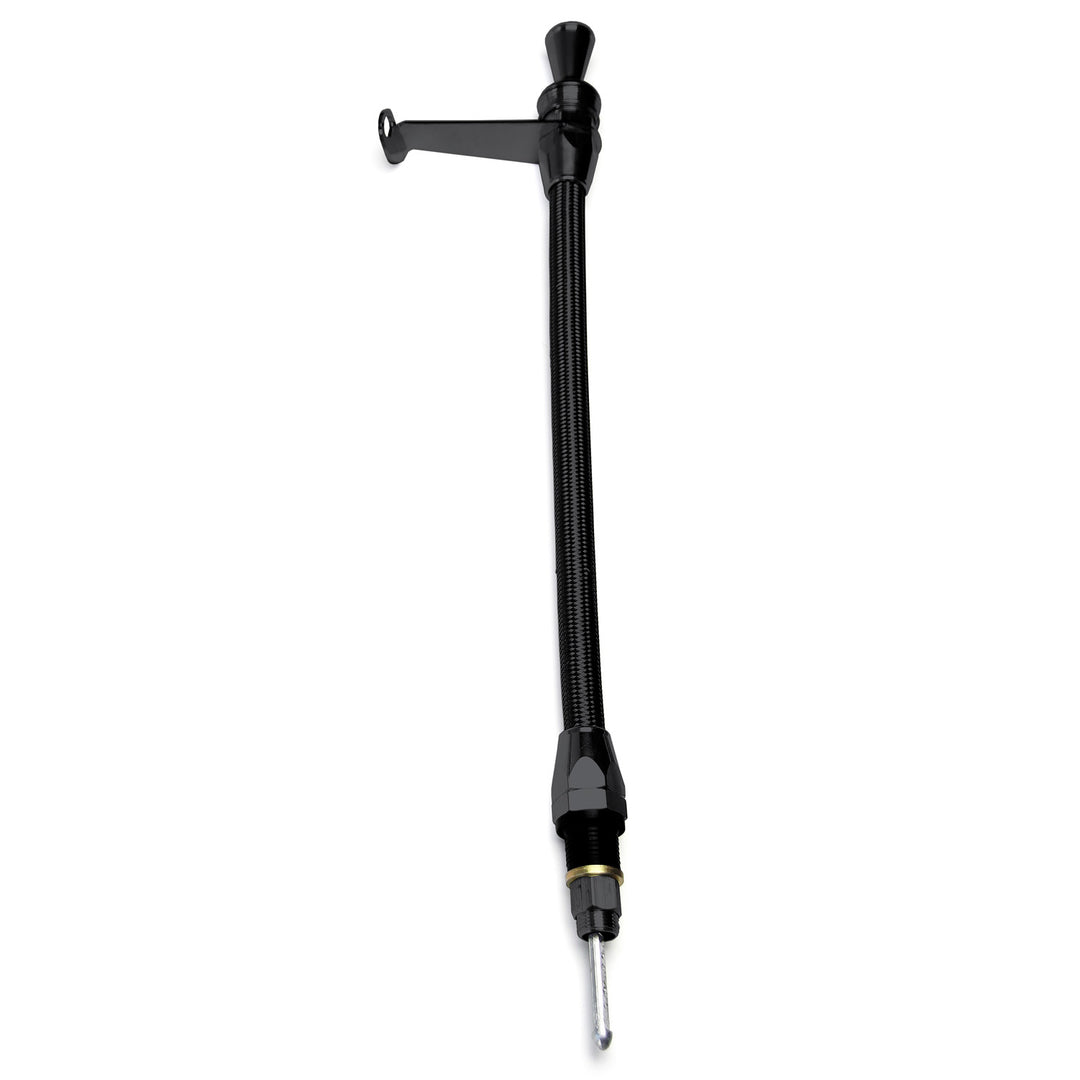 Lokar Anchor-Tight Locking Black Transmount Transmission Dipstick for 4L80E