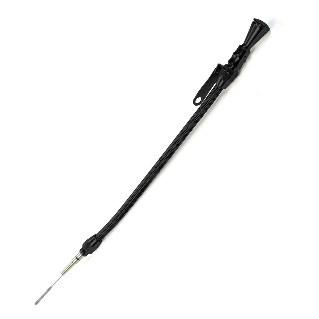Lokar Anchor-Tight Locking Black Engine Dipstick - Gen 4 LS Corvette, Passenger Side