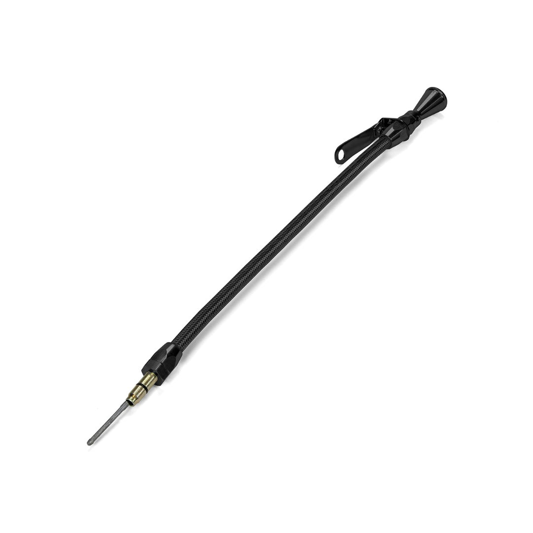 Lokar Hi-Tech Flexible Black Engine Dipstick - L83, L86, Gen 5 LT Truck, Driver Side