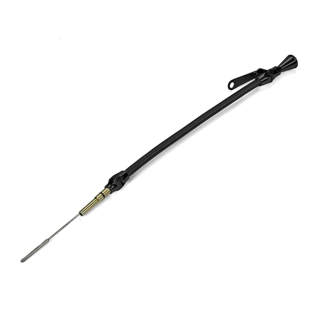 Lokar Hi-Tech Flexible Black Engine Dipstick - Gen 4 LS Truck/SUV 4.8, 5.3, 6.0, 6.2, 2008
