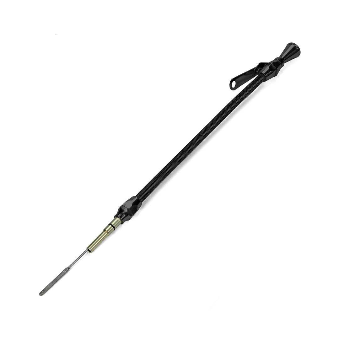 Lokar Hi-Tech Flexible Black Engine Dipstick - Gen 4 LS Corvette, Passenger Side