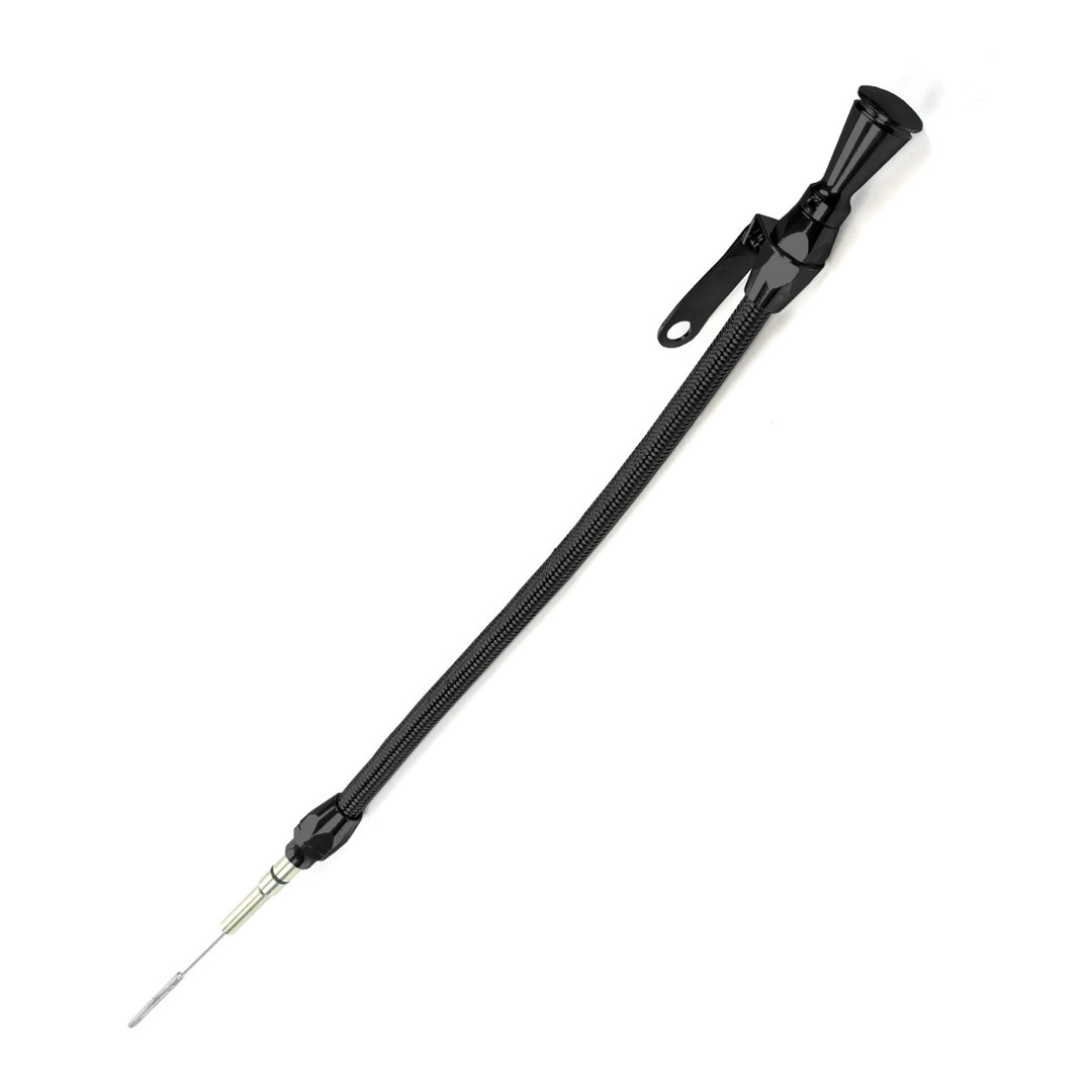 Lokar Hi-Tech Flexible Black Engine Dipstick - Gen 4 LS Car, 6.2 LSA Camaro, Passenger Side