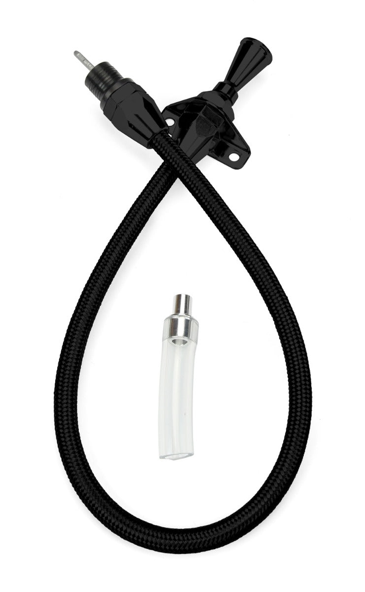 Lokar Hi-Tech Flexible Braided Stainless Transmission Dipstick for TH-350