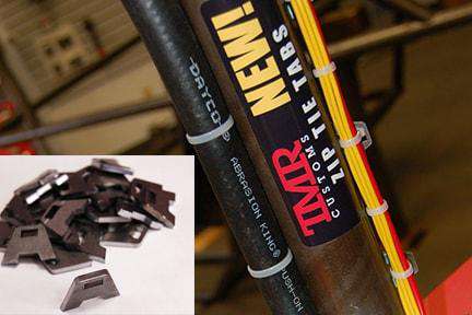 TMR Customs Weld On Zip Tie Tab/Cable Tie Tab - 25 PACK