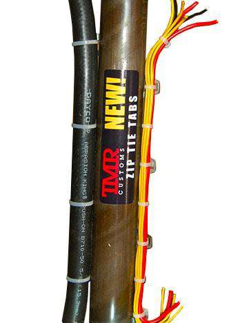 TMR Customs Weld On Zip Tie Tab/Cable Tie Tab - 100 PACK