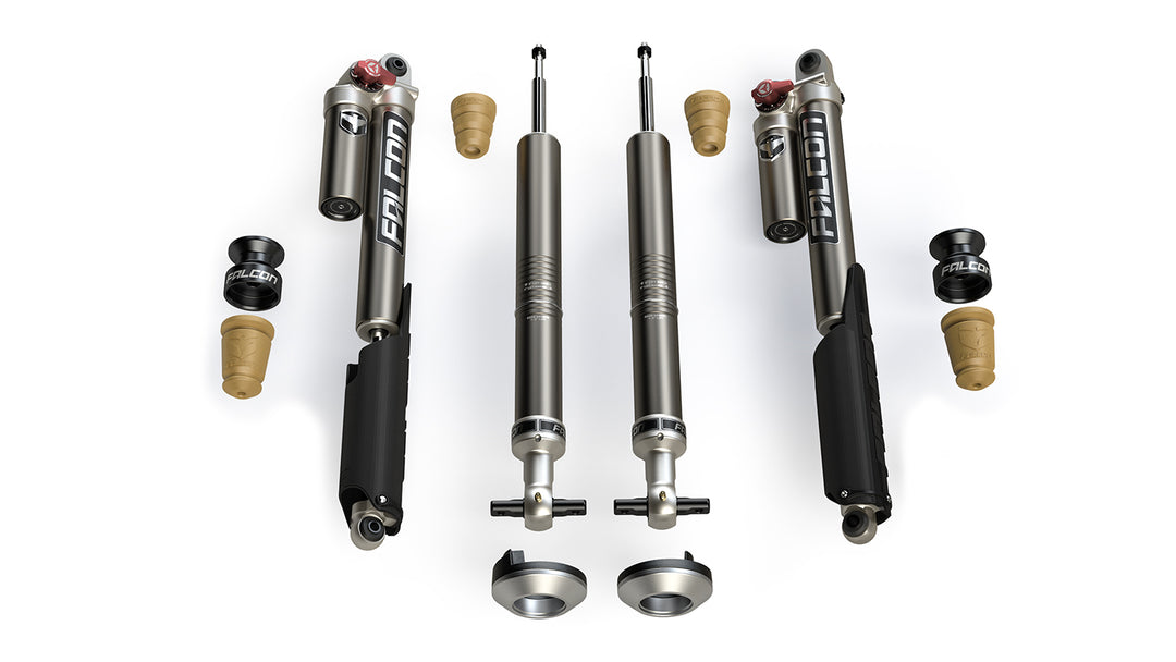 Ford F-150 Sport Tow/Haul Shock Level System Falcon 4-6 Inch Lift 15-Pres Ford F-150 TeraFlex 05-04-32-400-406