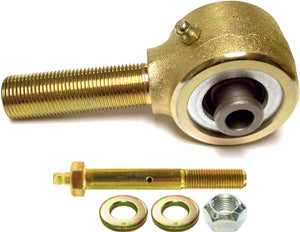 Forged Johnny Joint 2 Inch 2 Inch X 0.4375 Inch Ball 3/4 Inch-16 Right Hand Threaded Shank Internally Greased Includes Greasable Bolt Each RockJock 4x4 CE-9112S