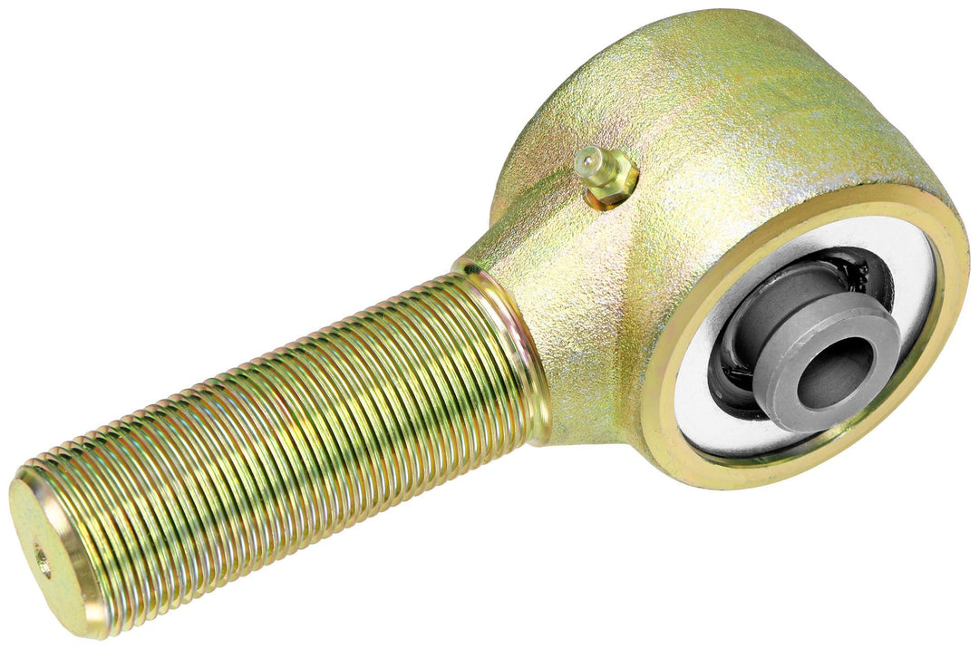 Forged Johnny Joint 2 1/2 Inch Center Pivot Ball Drilled 2.625 Inch X 0.562 Inch Ball 1 1/4 Inch-12 Right Hand Threaded Shank Externally Greased Each RockJock 4x4 CE-9114C