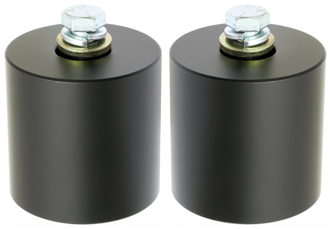 Bump Stop Kit 18-Up Wrangler JL Front Includes Billet Aluminum Spacers Hardware RockJock 4x4 CE-9818FBSK