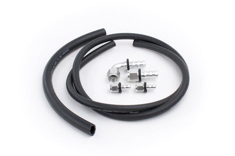 Hose Kit for PSC Remote Reservoir with Hydroboost Installation 2X #6 JIC RTN #10 JIC Feed PSC Performance Steering Components HK2110-6-10