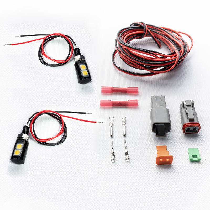 License Plate LED Lights and Harness Kit Artec Industries OZ0803