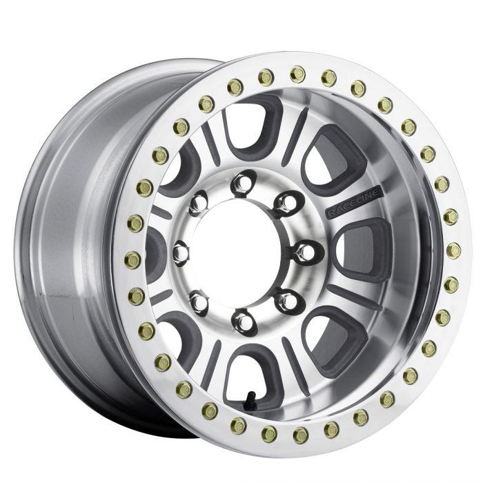 Raceline Beadlock  RT233-79580-32 - 17X9.5, 8X6.5, Back Spacing 4 - Skinny Pedal Racing