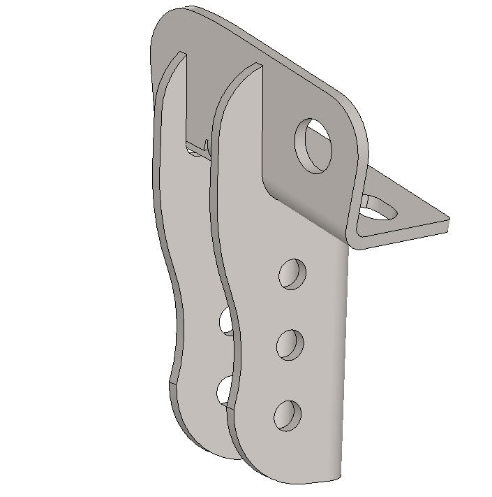 Jeep TJ Trackbar Mount 97-06 Wrangler TJ 2.5 3.5 Inch Stretch Artec Industries TJ2001