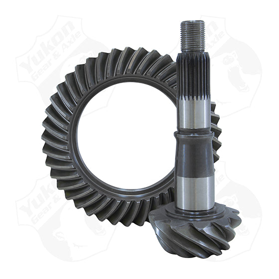 High Performance Yukon Ring And Pinion Gear Set For GM 7.5 Inch In A 4.56 Ratio Includes Pinion Nut Yukon Gear & Axle YG GM7.5-456K
