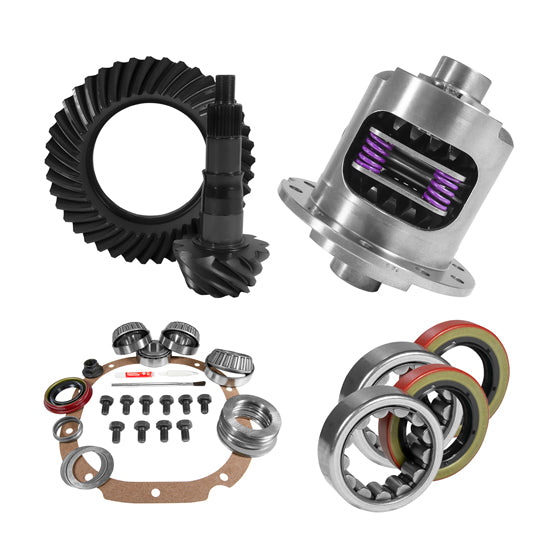 8.8 inch Ford 4.11 Rear Ring and Pinion Install Kit 31 Spline Positraction 2.53 inch Axle Bearings USA Standard ZGK2040