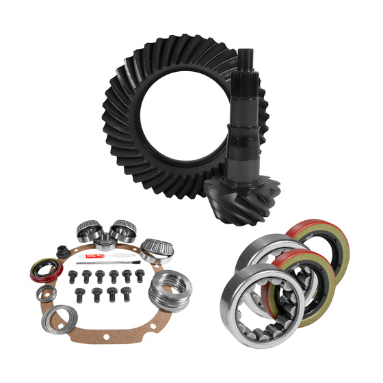 8.8 inch Ford 4.11 Rear Ring and Pinion Install Kit 2.53 inch OD Axle Bearings and Seals USA Standard ZGK2047