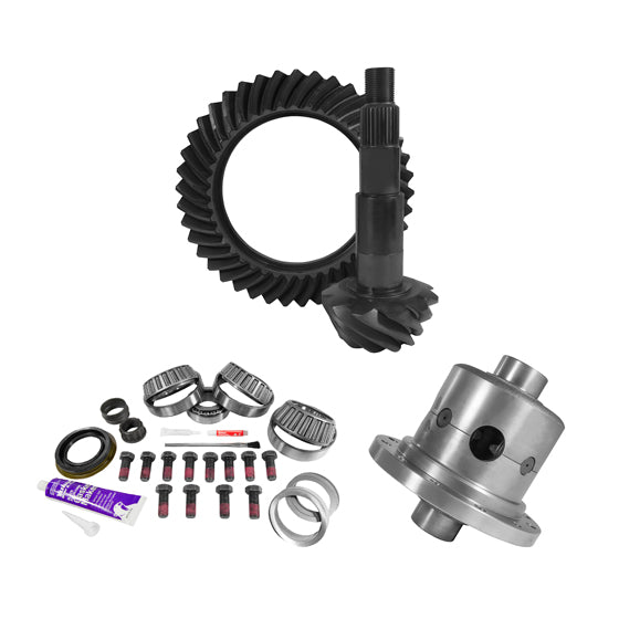 11.5 inch AAM 4.11 Rear Ring and Pinion Install Kit Positraction 4.125 inch OD Pinion Bearing USA Standard ZGK2110