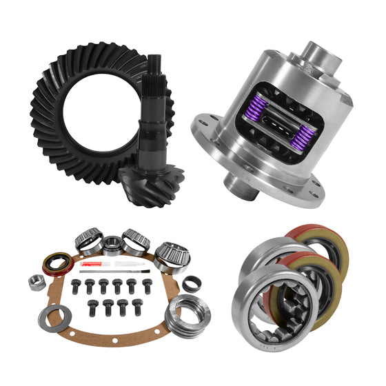 7.5 inch GM 4.11 Rear Ring and Pinion Install Kit 26 Spline Positraction 2.25 inch Axle Bearings USA Standard ZGK2243