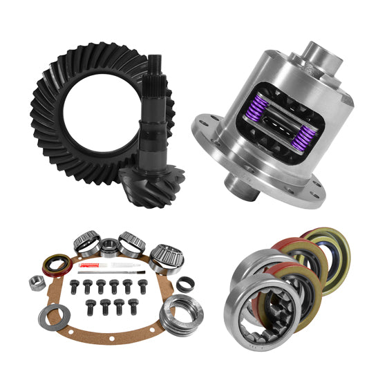 7.5/7.625 GM 3.73 Rear Ring and Pinion Install Kit 28 Spline Positraction Axle Bearings USA Standard ZGK2246