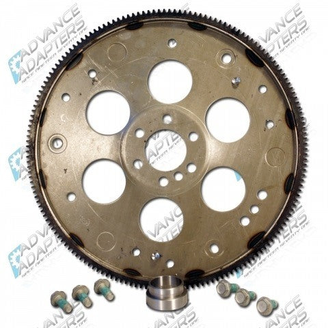 Advanced Adapters 712500A : LS-Series Engine to Chevy TH350/700R/200R4 Flexplate Kit - Skinny Pedal Racing