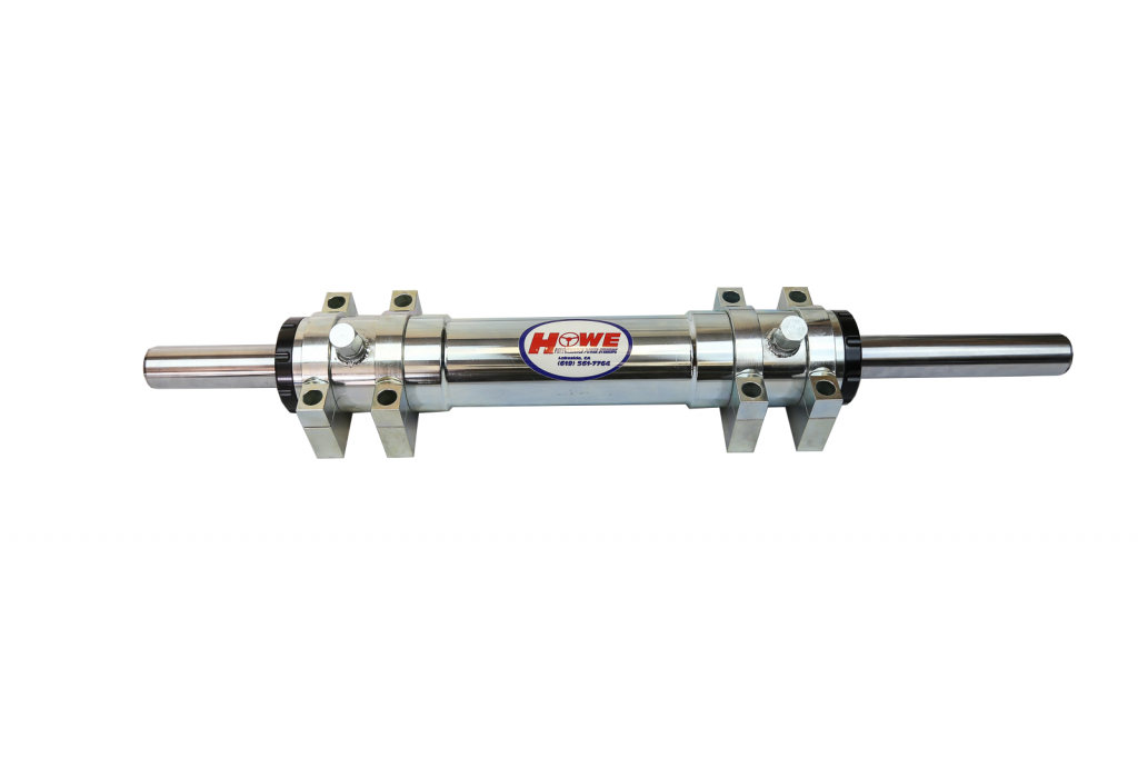 Howe 2.5 x 8 Double Ended Ram Full Hydraulic Howe - 433 - Skinny Pedal Racing